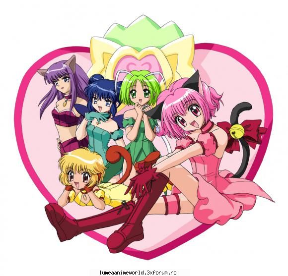 Parere despre anime - Mie imi place mult, grafica e buna, personajele - Mew Mew Power